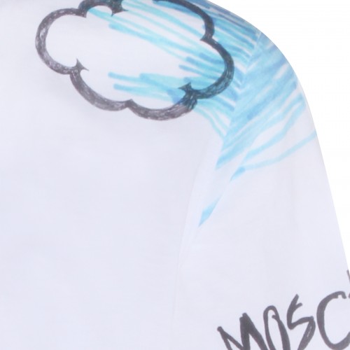 WHITE COTTON T-SHIRT