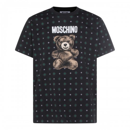 BLACK COTTON T-SHIRT