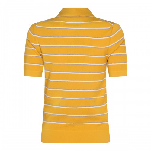 YELLOW COTTON POLO SHIRT