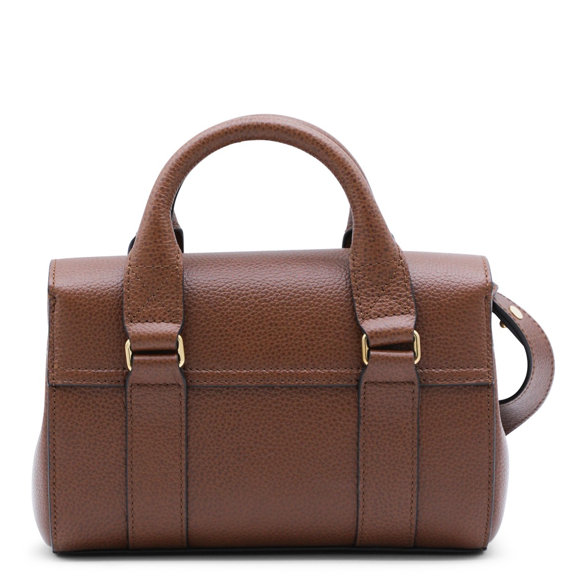 BROWN LEATHER MINI HERITAGE BAYSWATER...