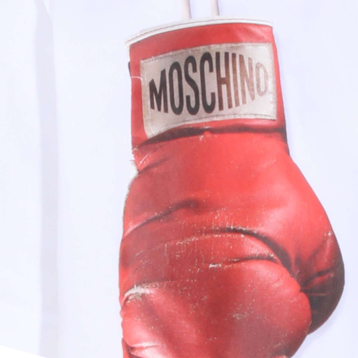 WHITE COTTON T-SHIRT