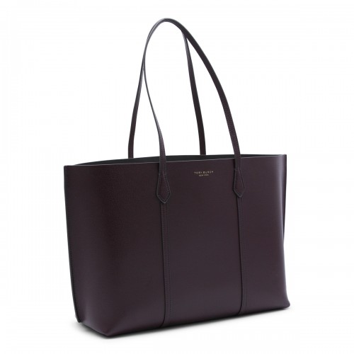 DARK BROWN LEATHER TOTES