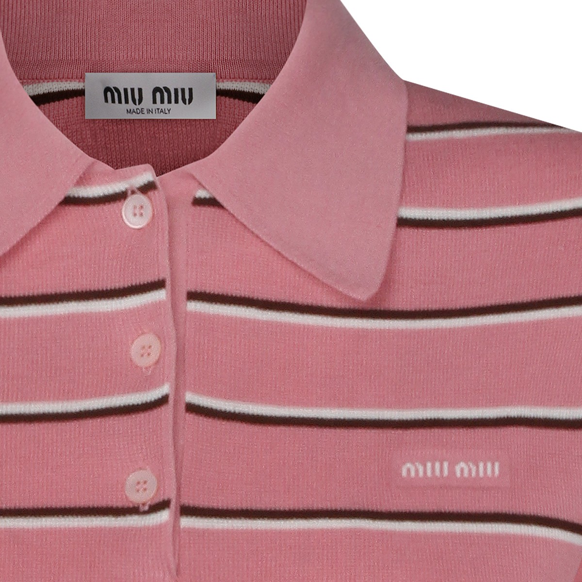 PINK COTTON POLO SHIRT