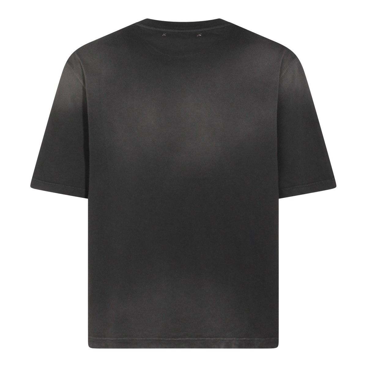 DARK GREY COTTON T-SHIRT