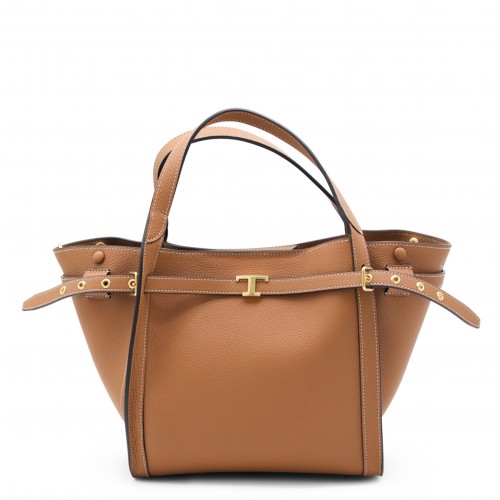BROWN LEATHER TOTE