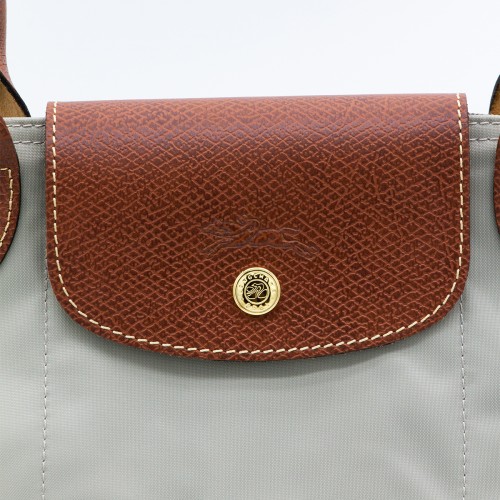 GREY LE PLIAGE ORIGINAL MEDIUM TOTE