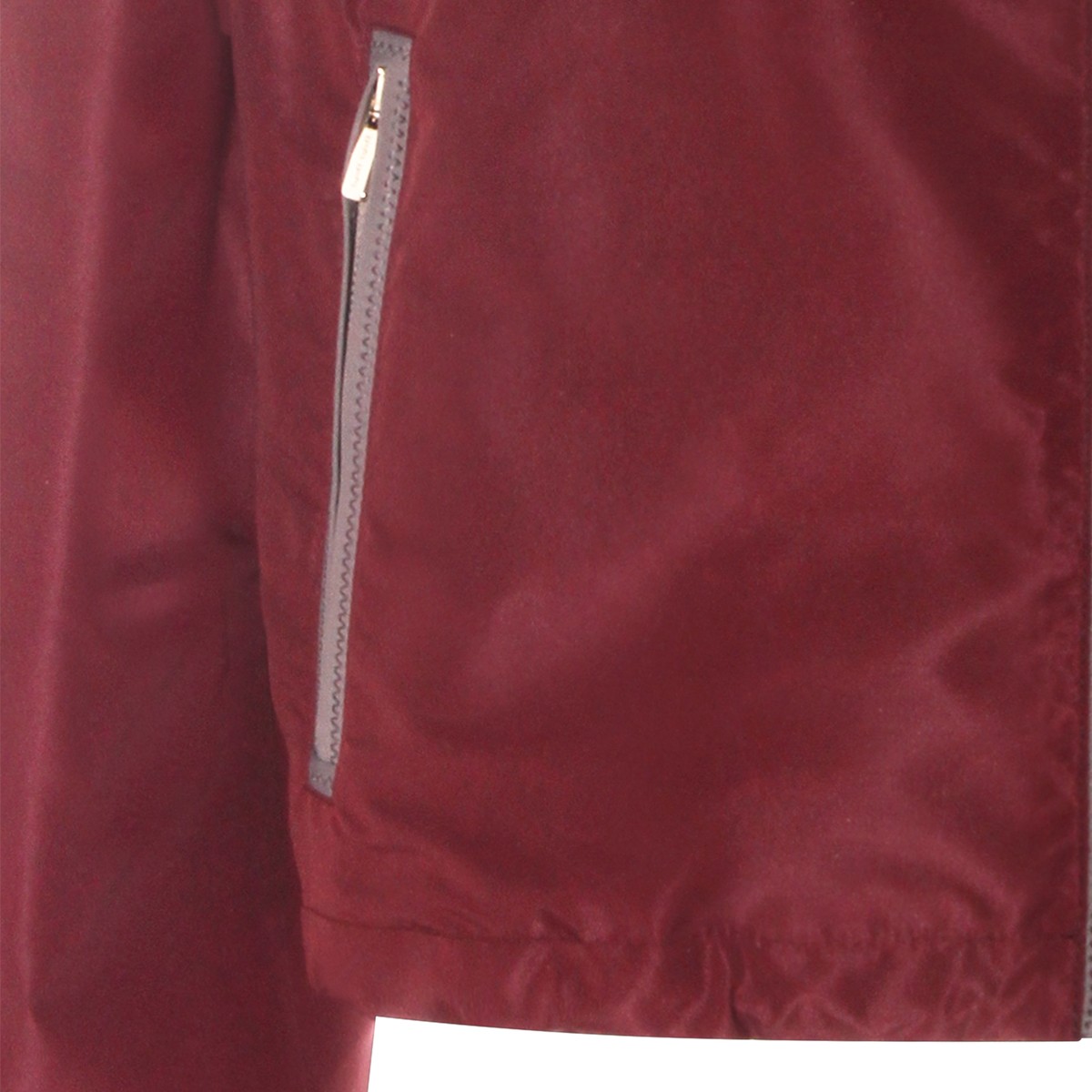 BORDEAUX COTTON CASUAL JACKET