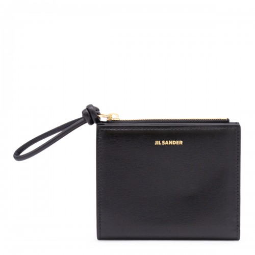 BLACK LEATHER WALLET