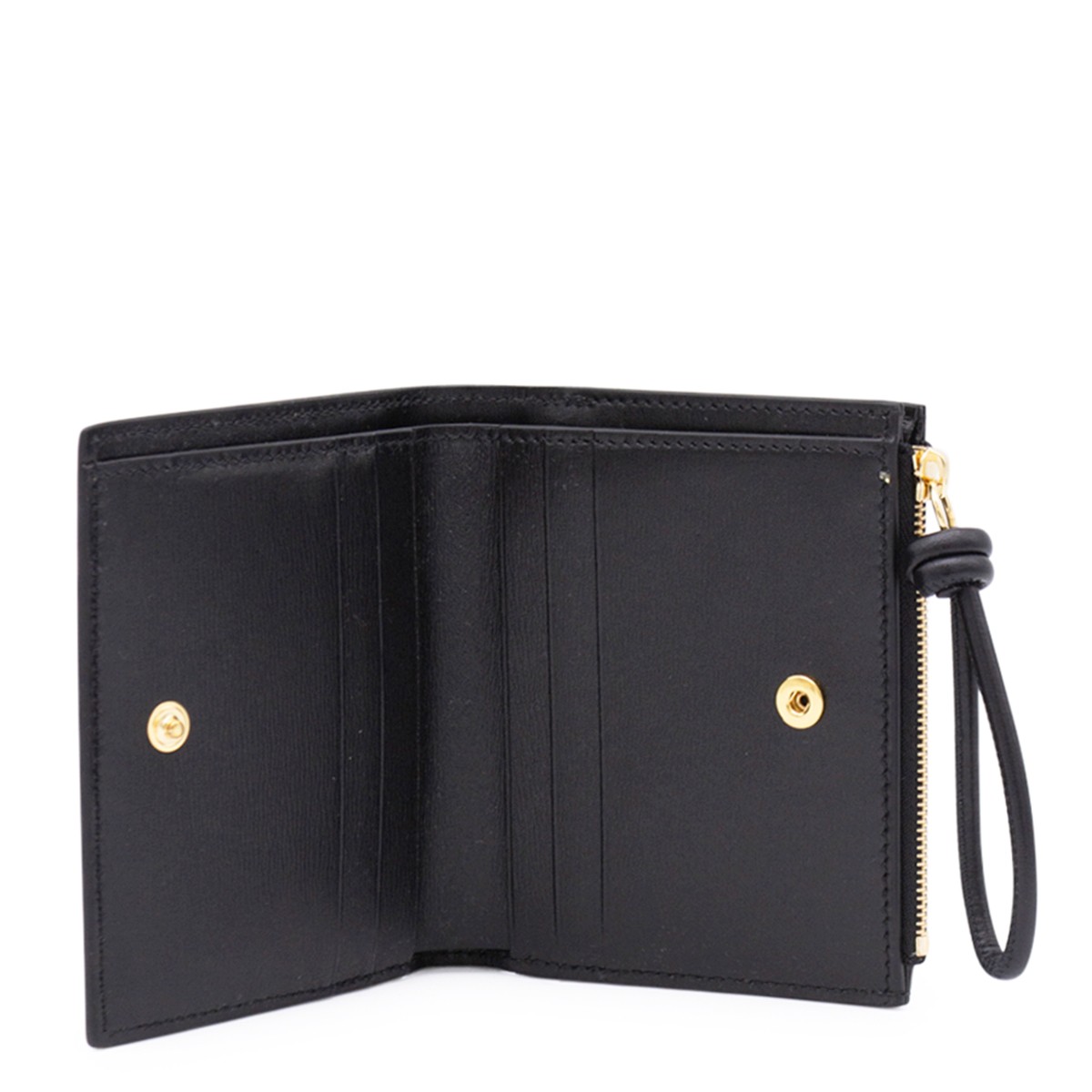 BLACK LEATHER WALLET