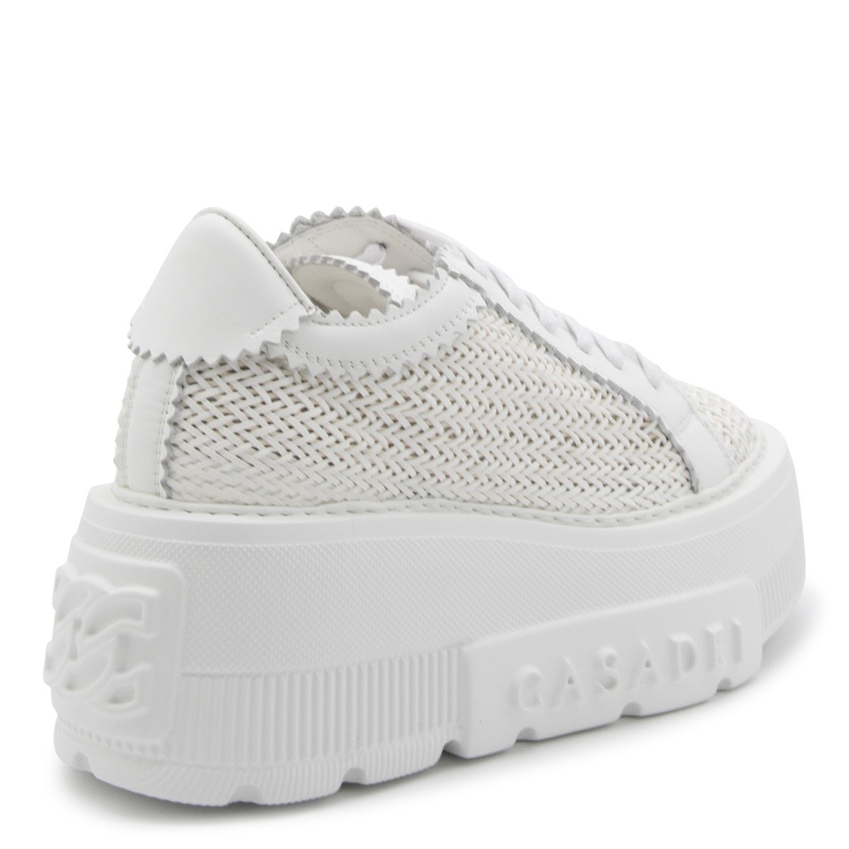WHITE LEATHER NEXUS HANOI SNEAKERS