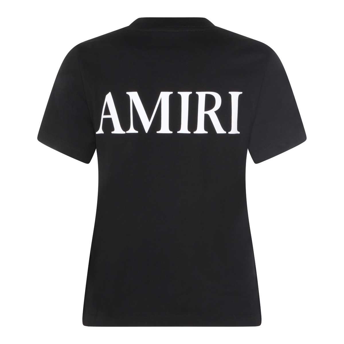 BLACK COTTON T-SHIRT