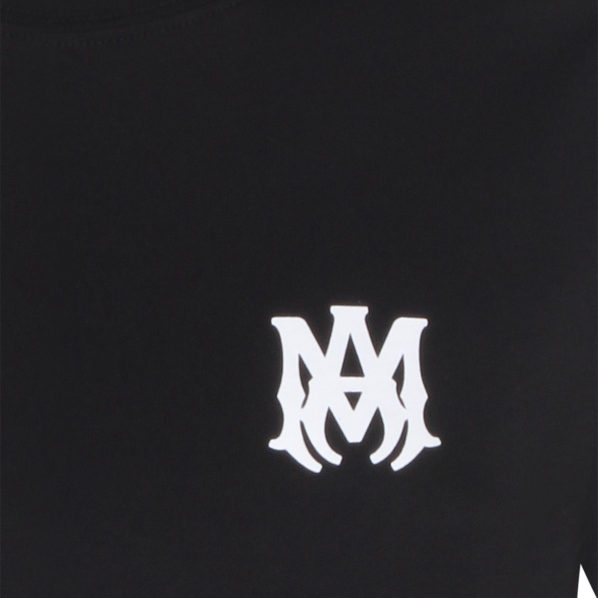 BLACK COTTON T-SHIRT